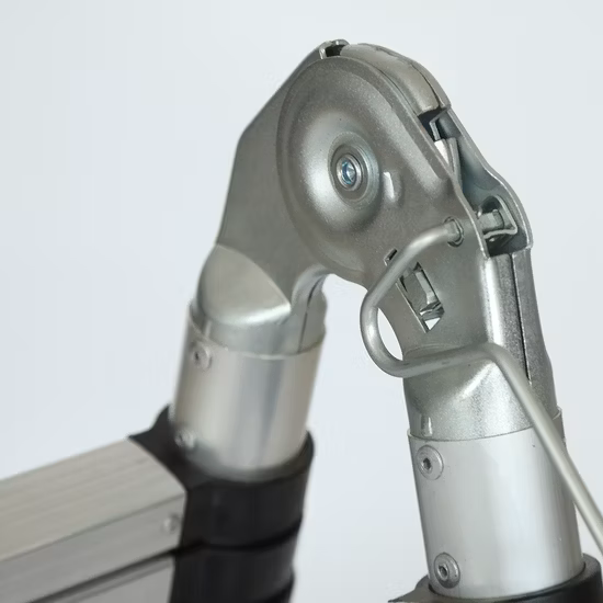 5 m doppelseitige magische Aluminium-Multifunktions-faltbare Teleskopleiter En131